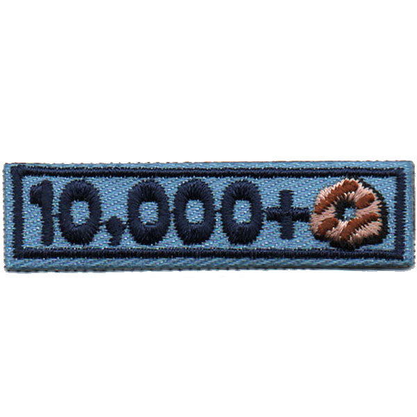 10,000+ Sold Patch
