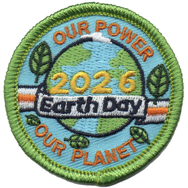 2026 Earth Day Our Power Our Planet Patch