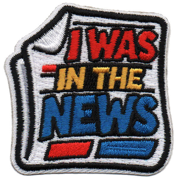 I Was in the News Patch