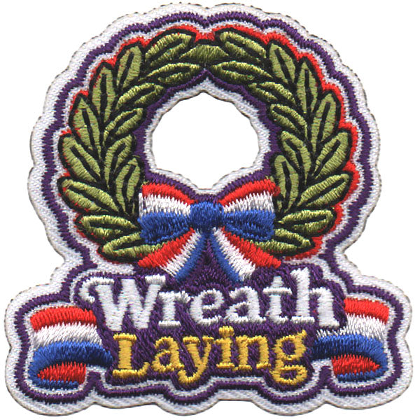 Wreath Laying Patch
