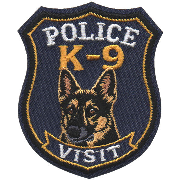 Police K9 Visit Patch