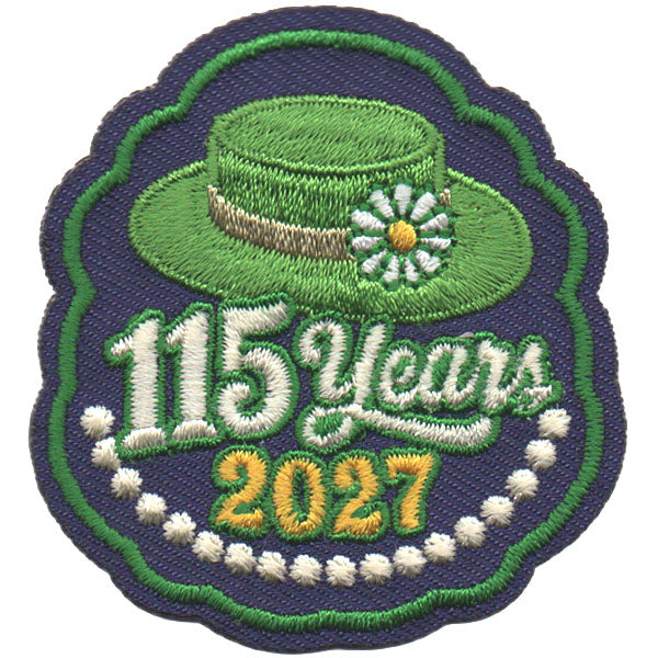 2027 115 Years Patch