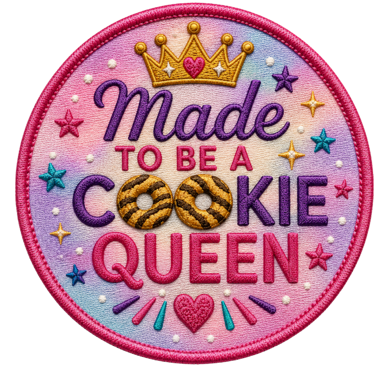 Made to be a Cookie Queen Patch