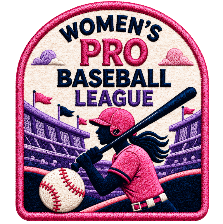 Women's Pro Baseball League Patch