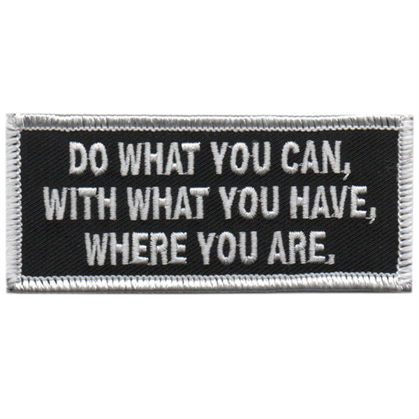 Do What You Can Patch