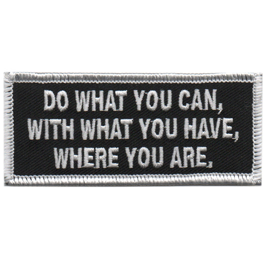 Do What You Can Patch
