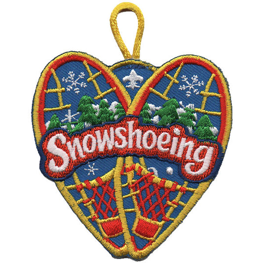 Snowshoeing w/Loop Patch
