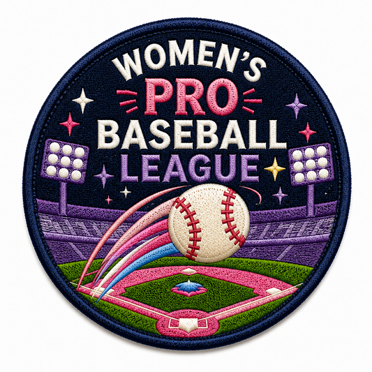 Women's Pro Baseball League Patch