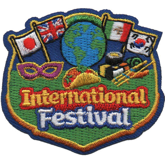 International Festival Patch