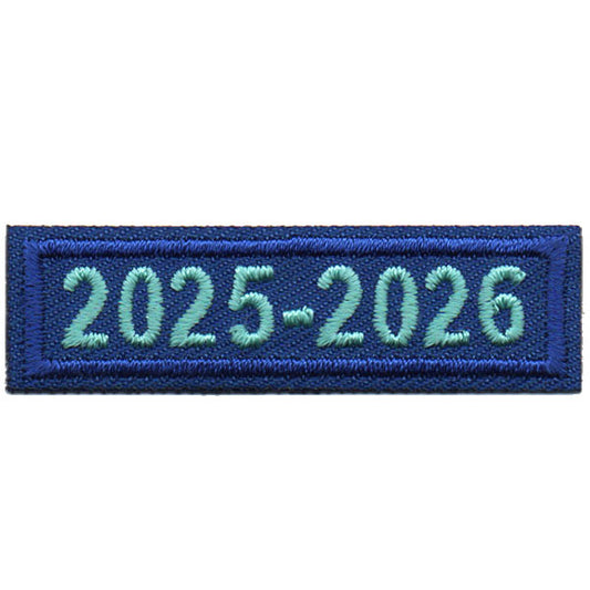 2026-2027 Blue Year Bar Patch