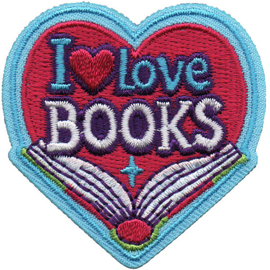 I Love to Book Patch