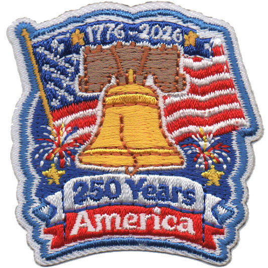250 Years America Patch