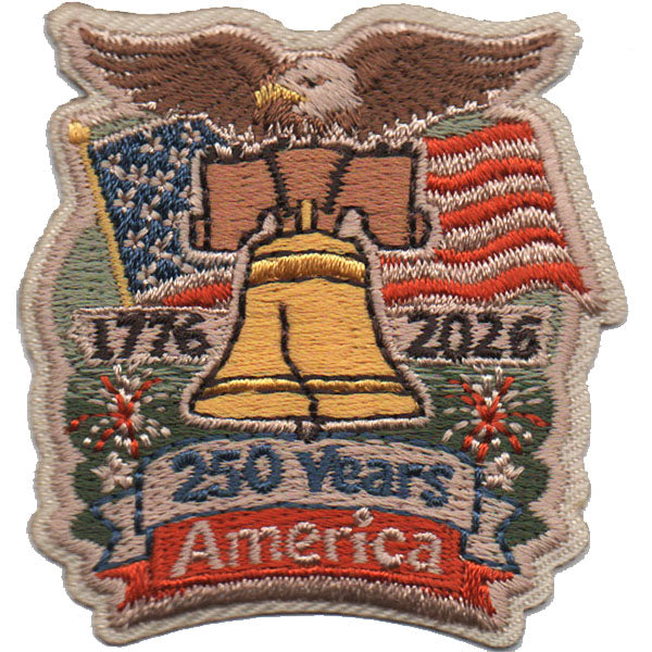 250 Years America Patch
