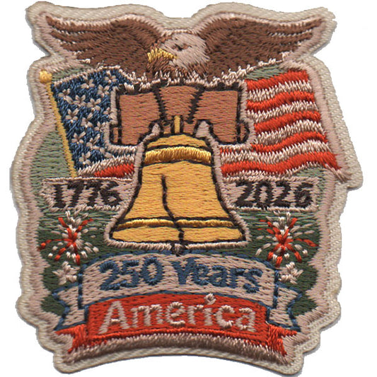 250 Years America Patch