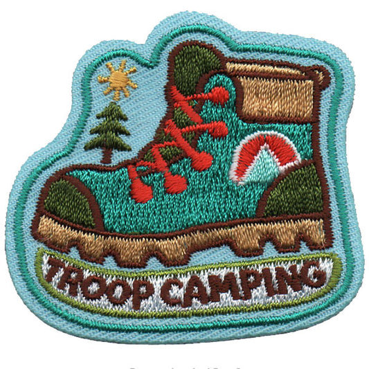 Troop Camping Patch
