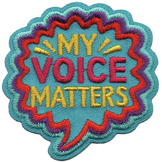 My Voice Matters Patch