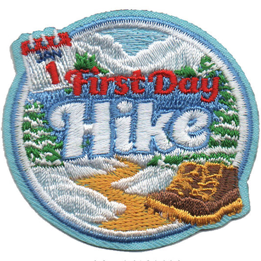 First Day Hike Patch