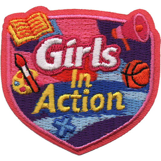 Girls In Action Patch