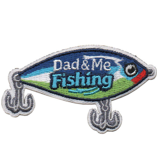 Dad & Me Fishing Patch