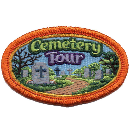 Cemetery Tour Patch