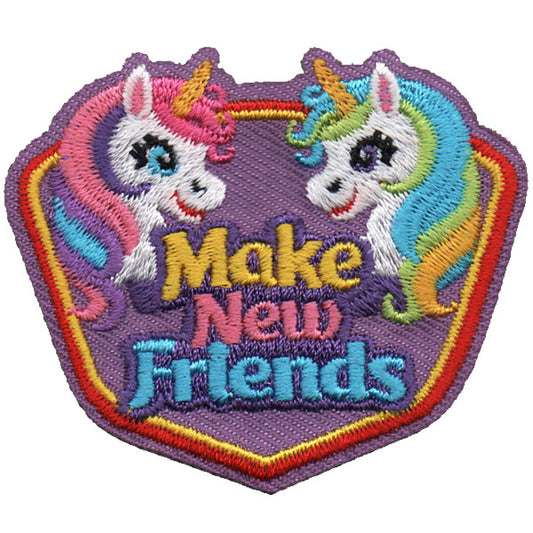 Make New Friends Patch