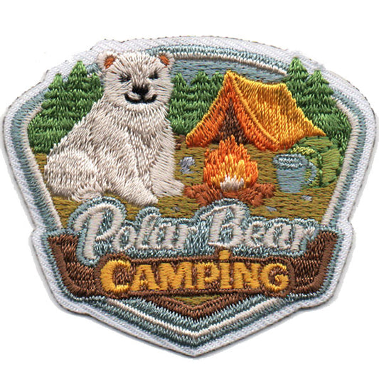 Polar Bear Camping Patch