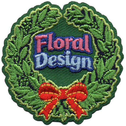 Floral Design Patch