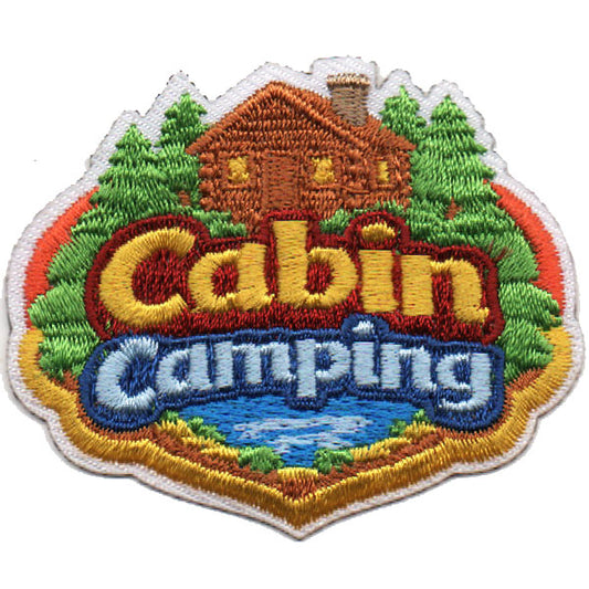 Cabin Camping Patch