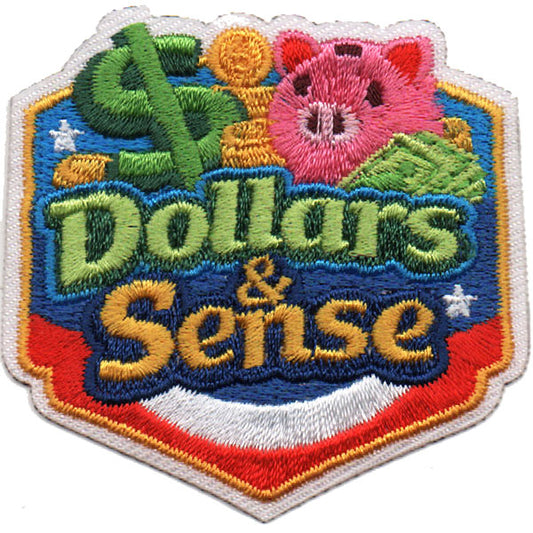 Dollars and Sense Patch
