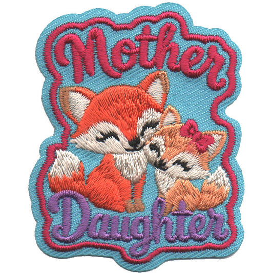 Mother Daughter Fox Patch