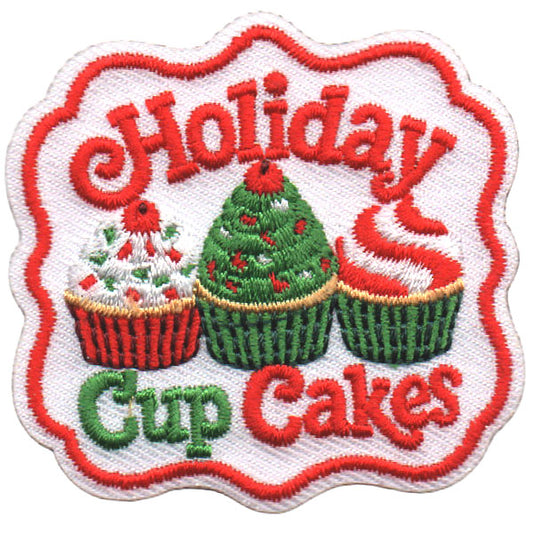 Christmas Cupcakes Patch