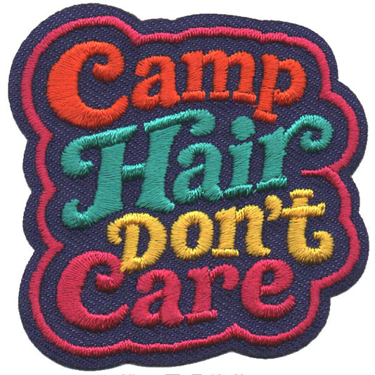 Camp Hair Don’t Care Patch