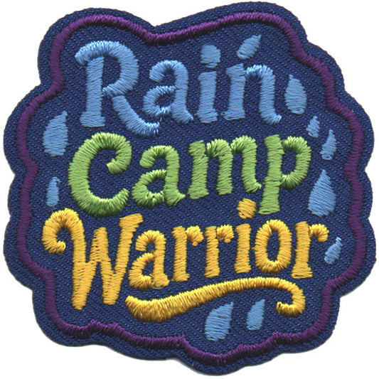 Rain Camp Warrior Patch