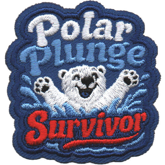 Polar Plunge Survivor Patch