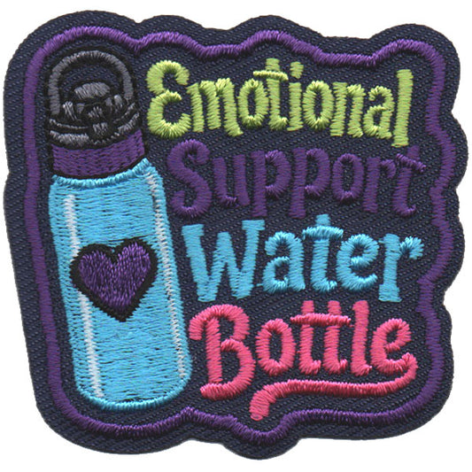 Emotional Support Water Bottle Patch