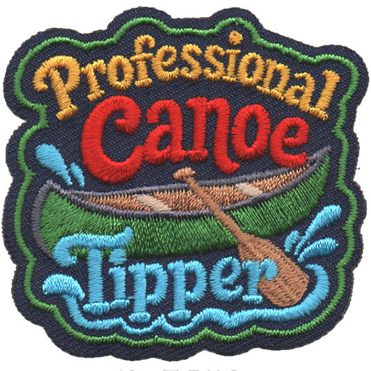 Professional Canoe Tipper Patch