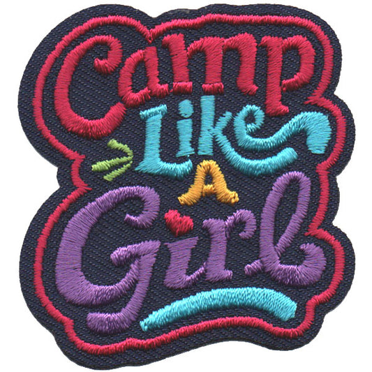 Camp Like A Girl Patch