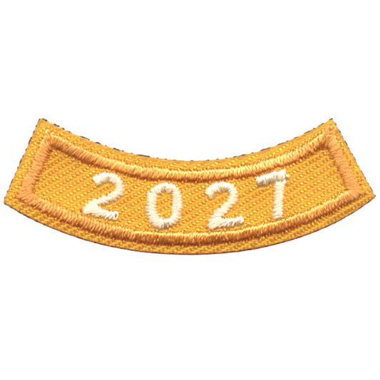 2027 Gold Year Rocker Patch