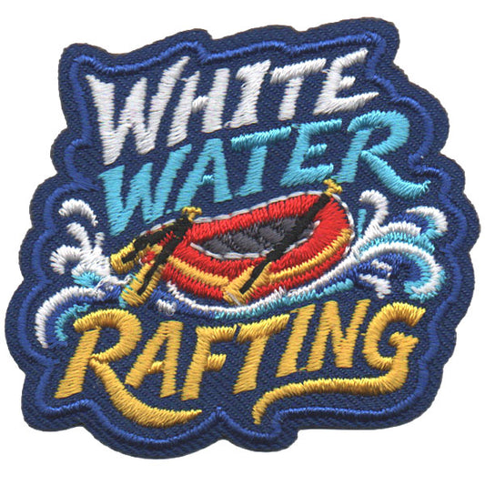 White Water Rafting Patch