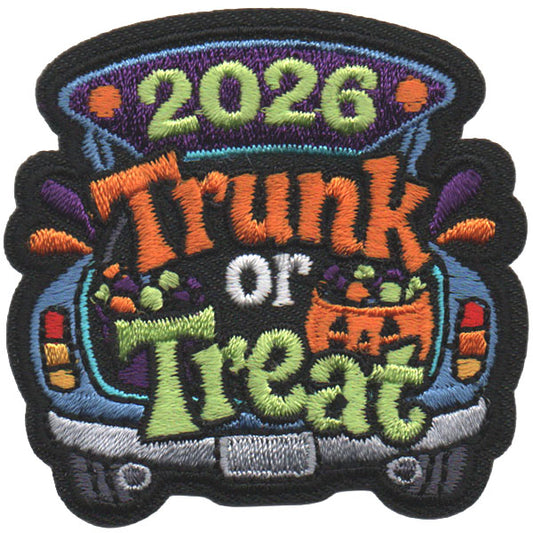2026 Trunk Or Treat Patch