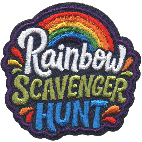Rainbow Scavenger Hunt Patch