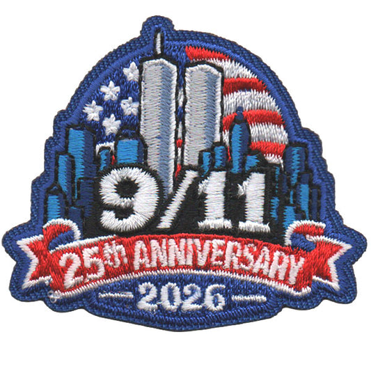 2026 9/11 25th Anniversary Patch
