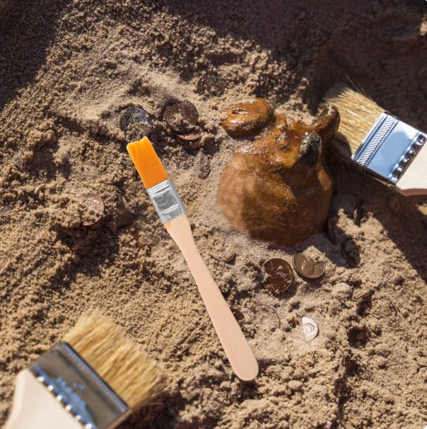 Chisel Patch Archaeological Tools - Excavation Hammer, Brush, Chisel – Quest Patches