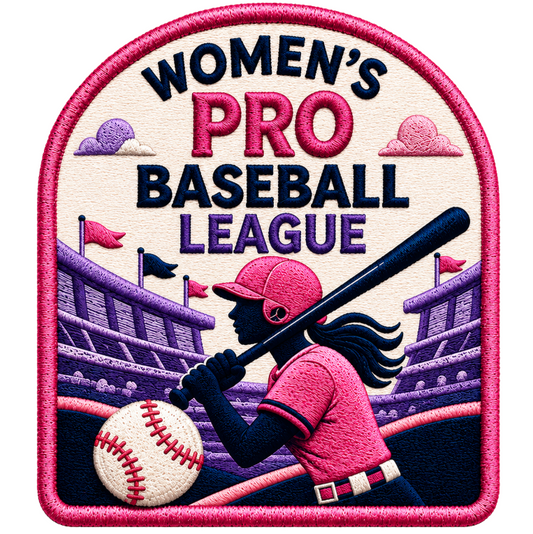 Women's Pro Baseball League Patch