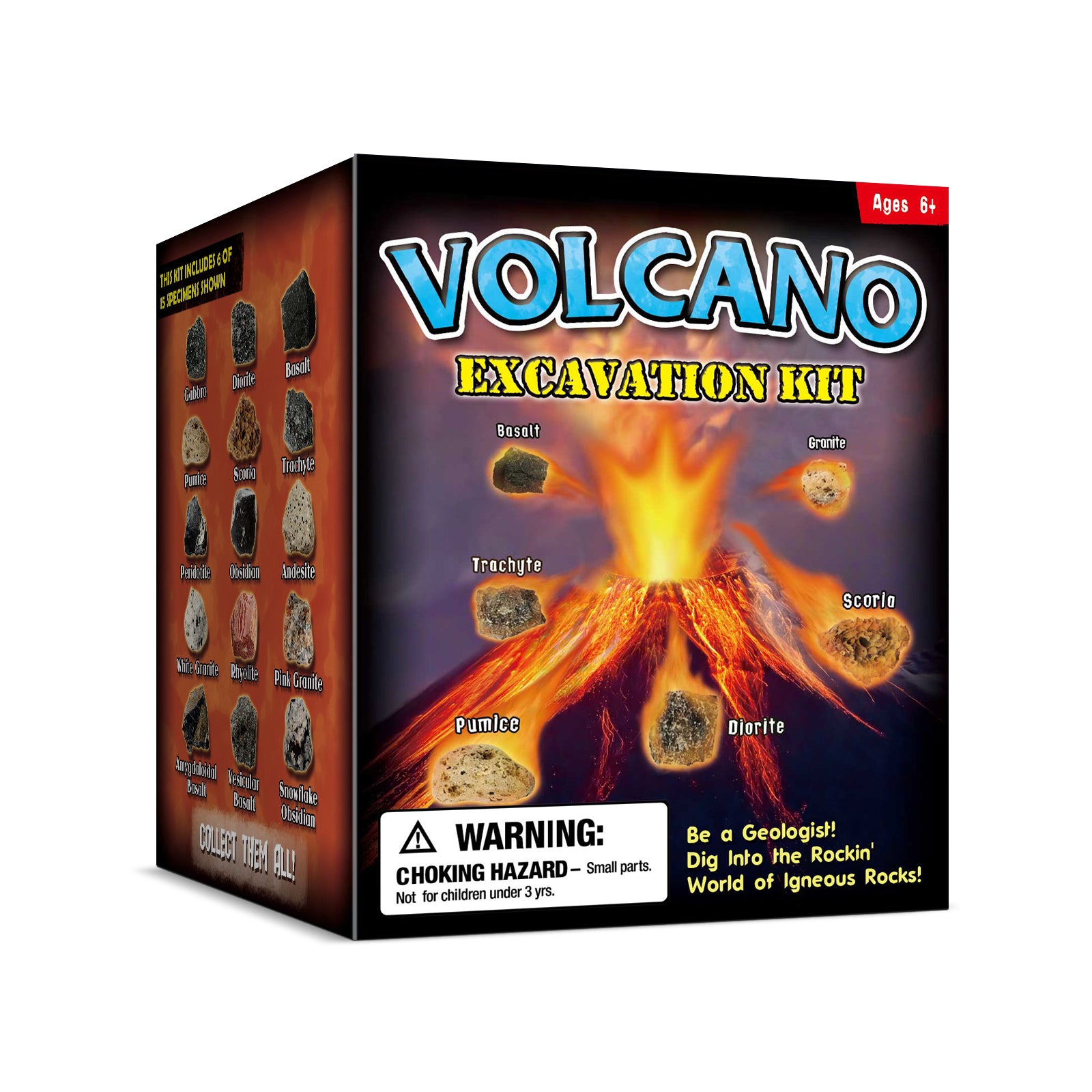 Volcano Rocks Dig Kit – Quest Patches