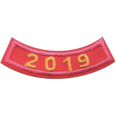 2019 Pink Year Rocker Patch – Quest Patches